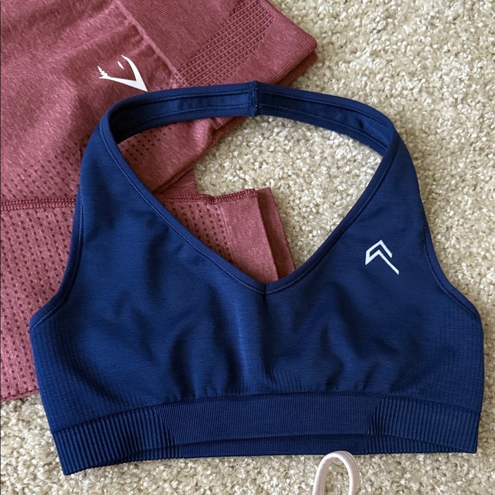 Seamless Navy Sport Bralette - Women Intimates & Sleepwear